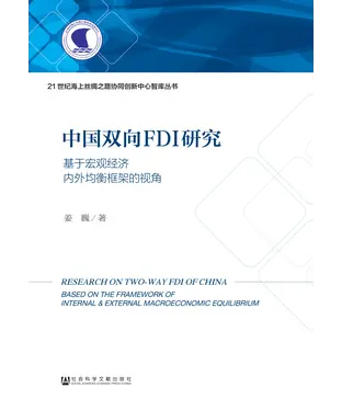 書封 中国双向FDI研究：基于宏观经济内外均衡框架的视角